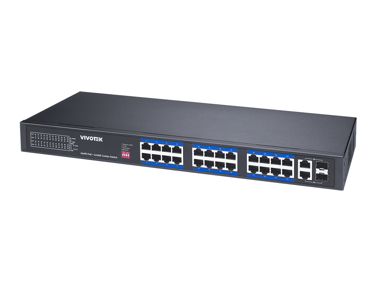 26 Ports Unmanaged PoE Switch — PoE Switches