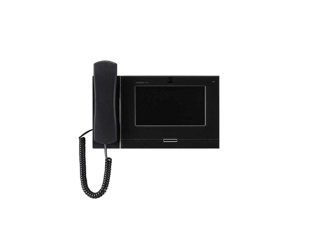 7 Master Stations (Black) with Handset — Aiphone — Video Intercoms