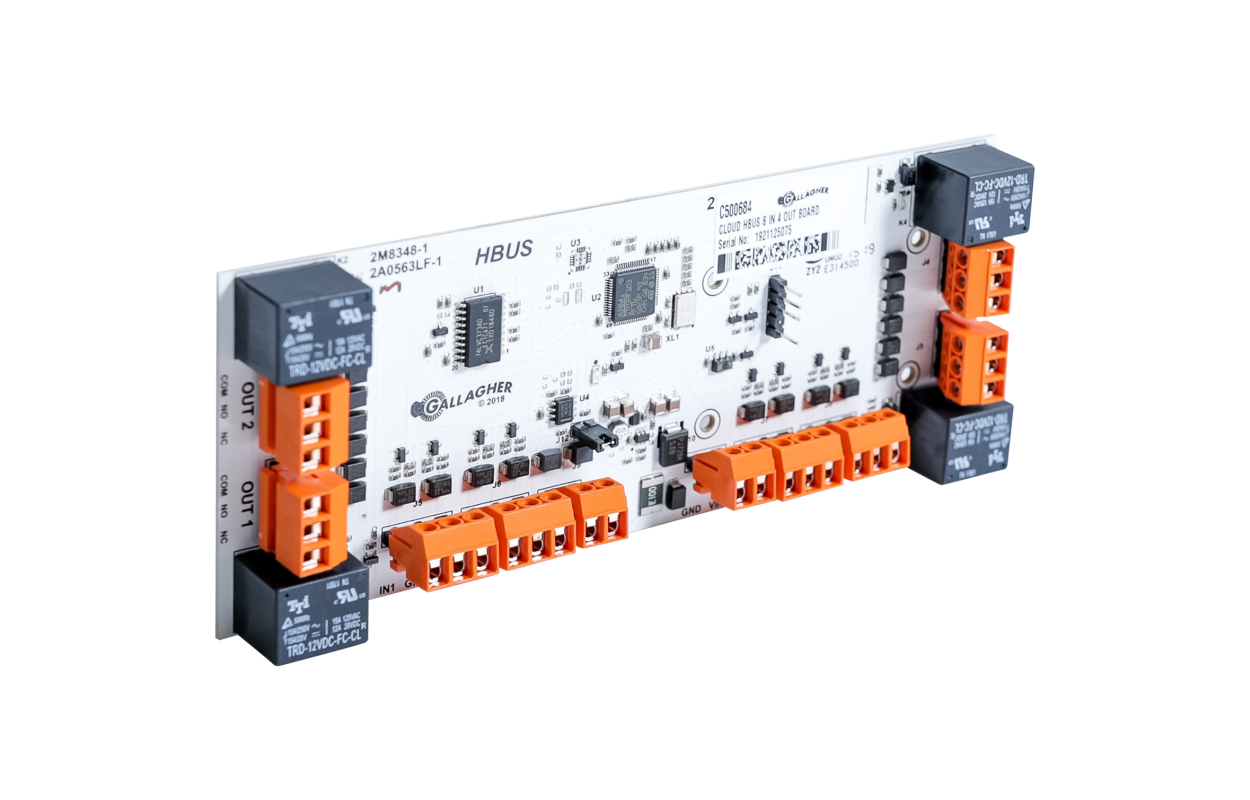 Gallagher 8 in 4 out Board SMB HBUS — Gallagher — Controllers