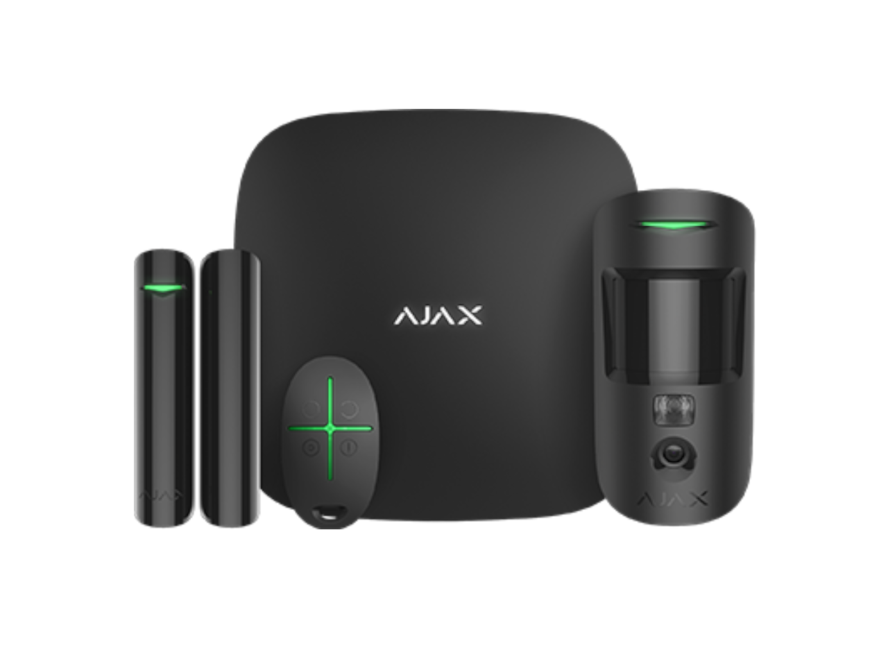 Starter Kit Cam Plus (Black) — Ajax — IP Cameras
