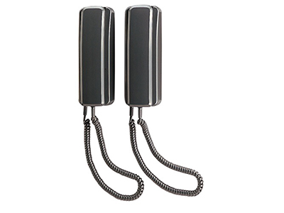 Set 2 Handsets Charcoal Gray (AT206B AT306B) — Aiphone — Video Intercoms