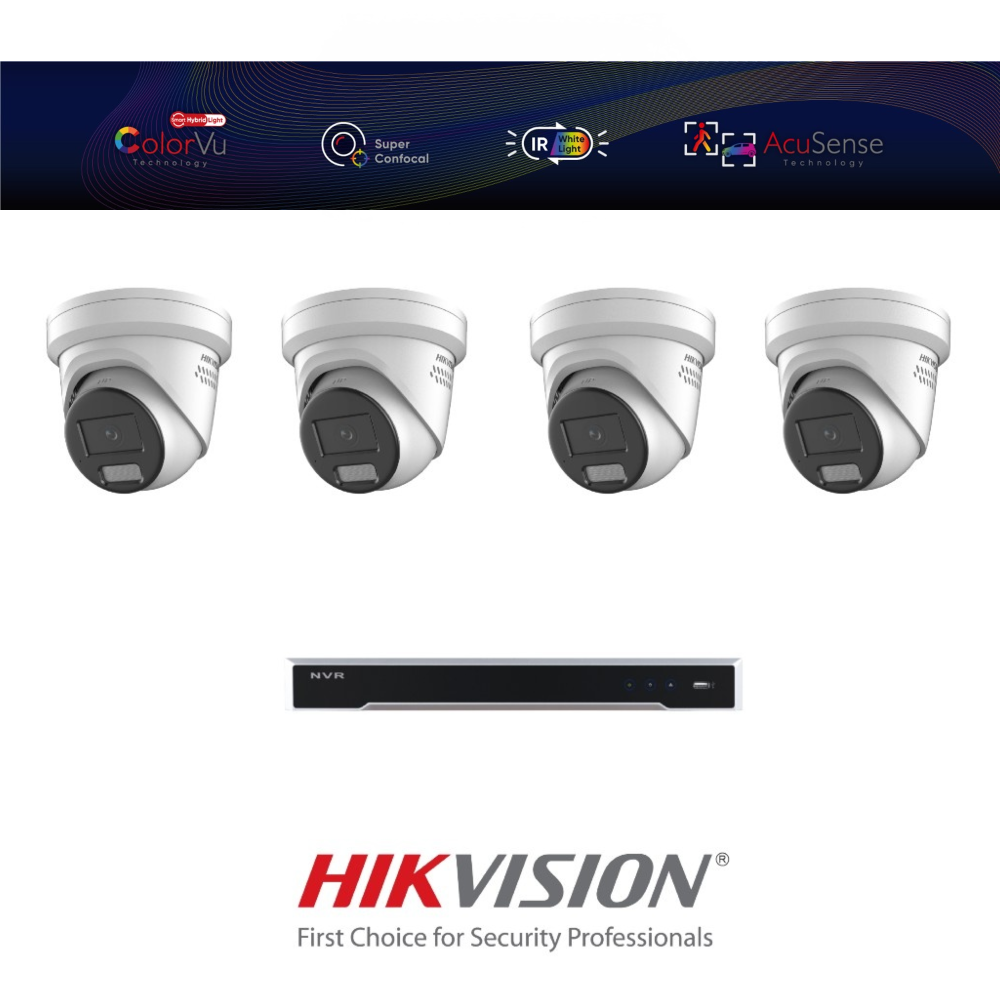 Hikvision HIK4MPCVIPCCTVKIT2 — Hikvision — CCTV Accessories