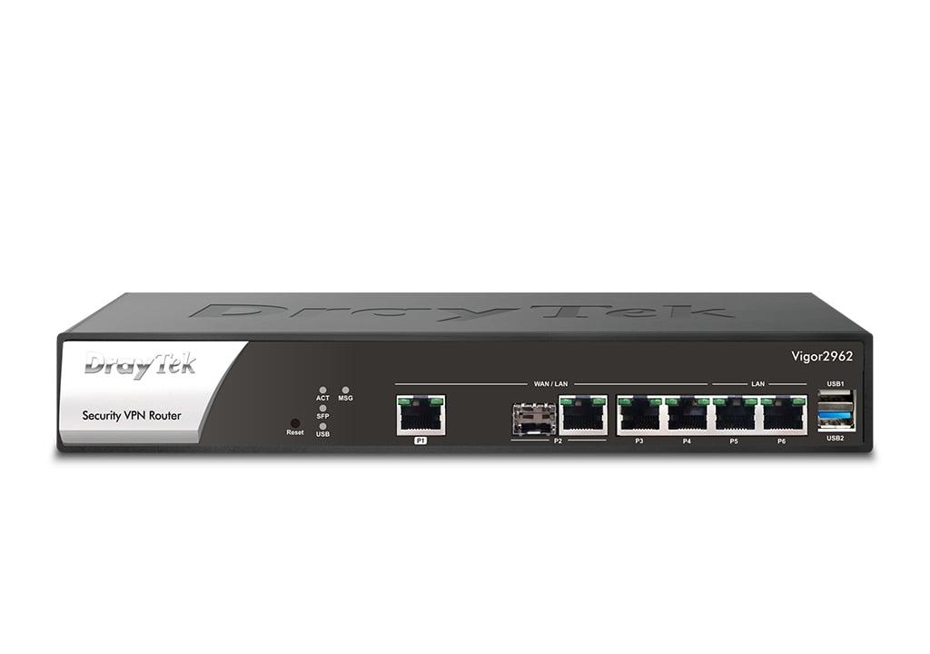DrayTek DV2962 Multi WAN Router for Load Balancing Fail-over and VPN — DrayTek — Routers & Gateways