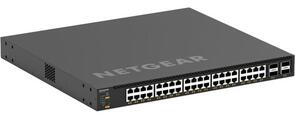 NETGEAR XSM4344C-100AJS AV Line 44-Port 10GigE PoE++ Managed Switch 40x 10GigE PoE++ 4x 100G QSFP28 Ports — NETGEAR — Network Switches