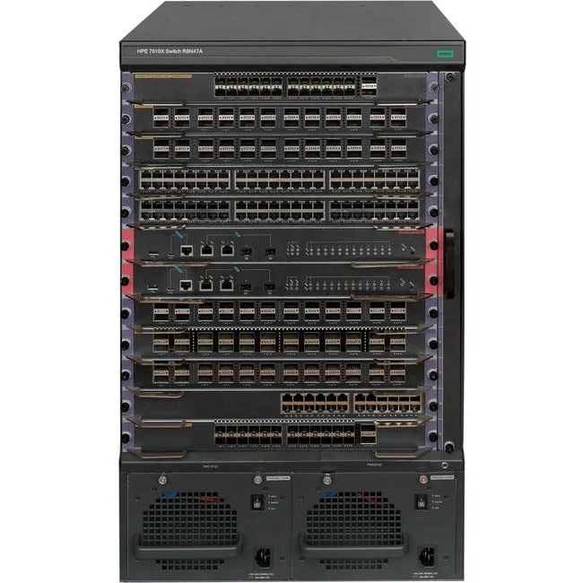 ARUBA HPE 7510X PoE Ethernet Switch Chassis — ARUBA — Network Switches