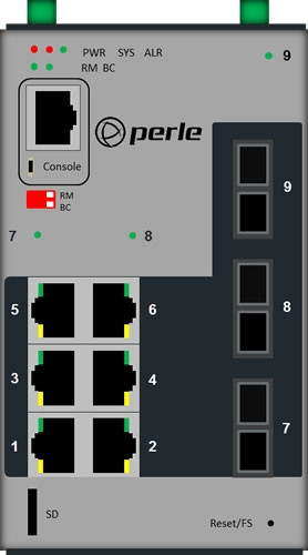 PERLE IDS509F3C2SD20SD120 Eth Switch — PERLE — Network Switches